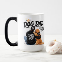Tasse à café Meilleur Papa Chien Retriever Doré
