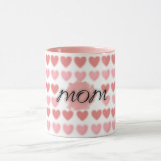 Tasse à café Meilleure Maman du Monde Cœurs