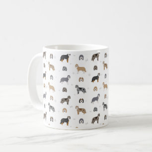 Tasse à café mélange de chien Aussiedoodle