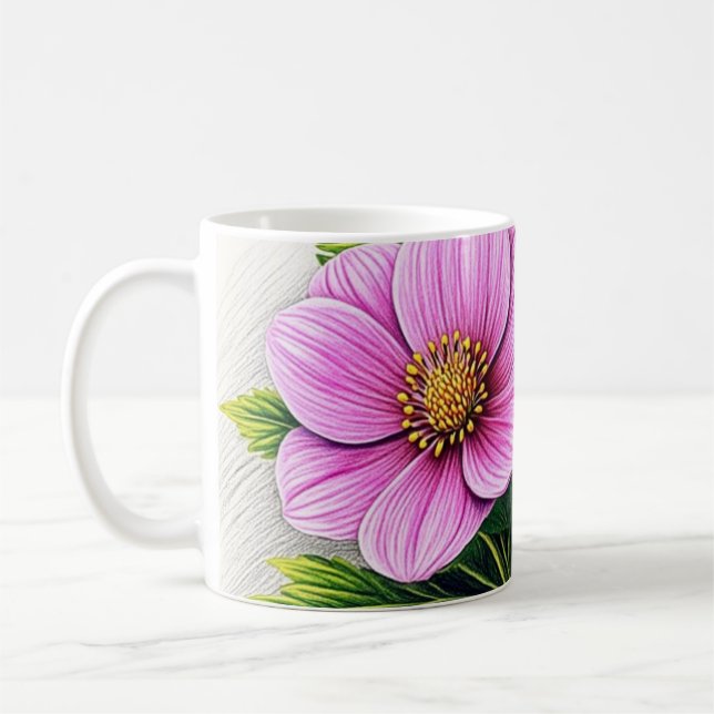 Tasse à café minimaliste (Gauche)