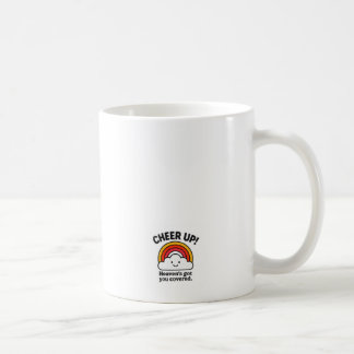 Tasse à café Motivation Nuage Arc-en-ciel Encourag
