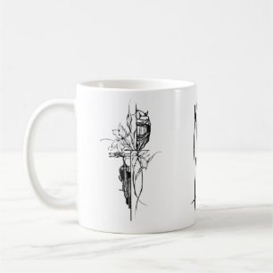 Tasse à café Moto Is Life Cadeau pour amateur de