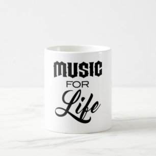 Tasse à café Music For Life
