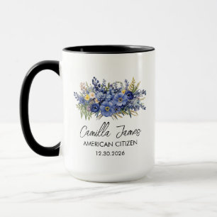 Tasse à café Nouveau Citoyen Américain - Citoyenne