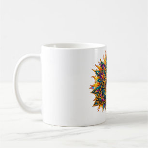 Tasse à café Œil de Fougère Dorée