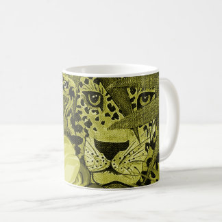 Tasse à café Olive Leopard