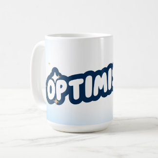 Tasse à café optimiste
