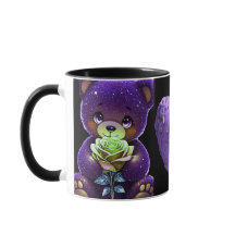 Tasse à café Oursons Violets Enchantés AlexDizaine