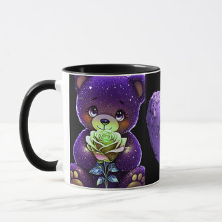 Tasse à café Oursons Violets Enchantés AlexDizaine