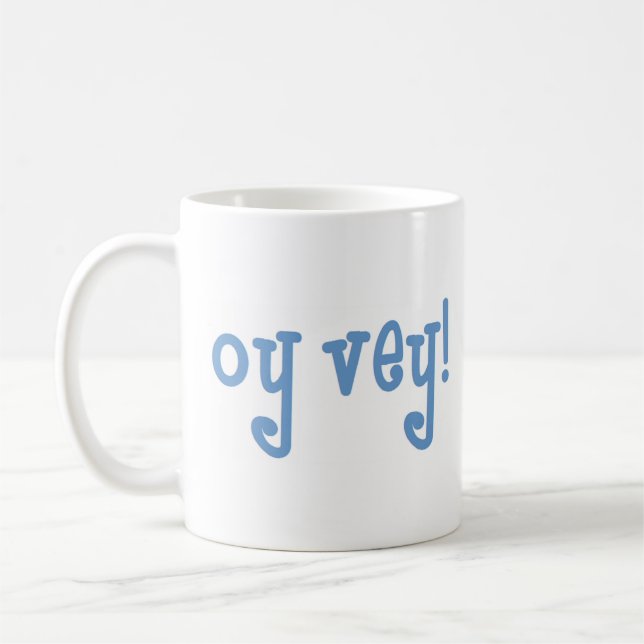 tasse à café Oy vey2 (Gauche)