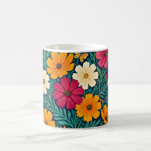 Tasse à café Papillons scandinaves abstraits