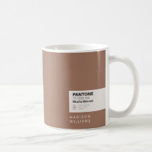 Tasse à café personnalisée au nom minimaliste
