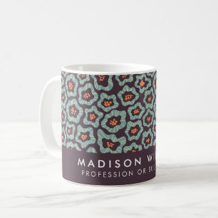 Tasse à café personnalisée avec nom personnalisé m