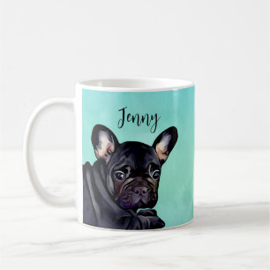 Tasse à café personnalisée Bouledogue Français