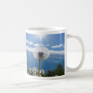 Tasse à café Pissenlit dans la lumière