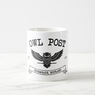 Tasse à café Poste aux hiboux
