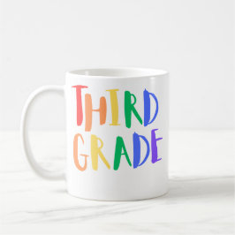 Tasse à café pour enseignant de troisième année