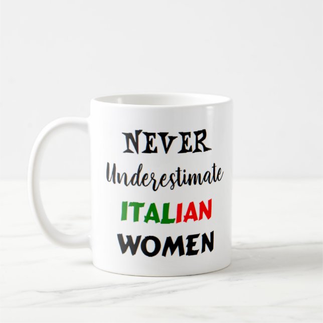 tasse à café pour femmes italiennes (Gauche)