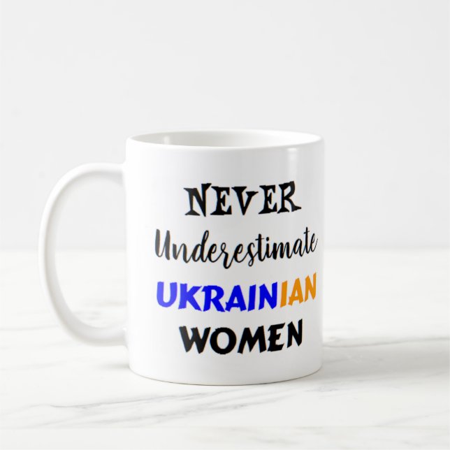 tasse à café pour femmes ukrainiennes (Gauche)