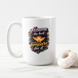 Tasse à café pour gaucher stimulante