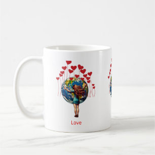 Tasse à café pour la paix mondiale
