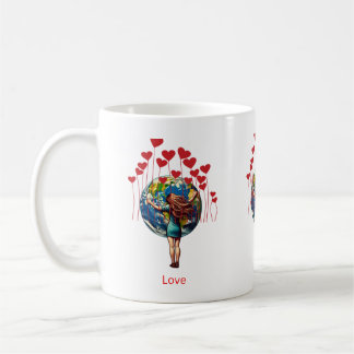 Tasse à café pour la paix mondiale