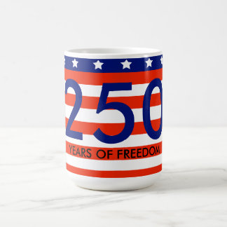 Tasse à café pour le 250e anniversaire des États-U