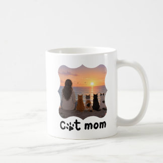 Tasse à café pour maman de chat – Cadeau mignon po