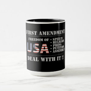 tasse à café "PREMIER AMENDEMENT"