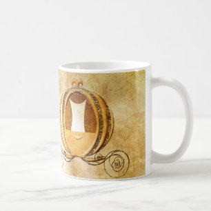 Tasse à café Princesse Carrosse Cendrillon Vintage