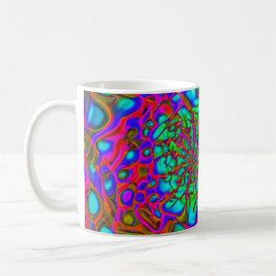 Tasse à café psychédélique