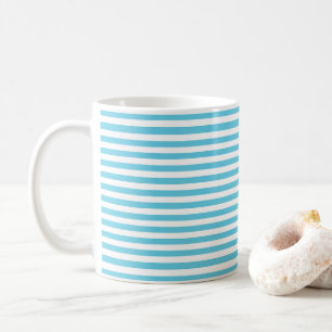 Tasse à café rayée
