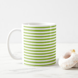 Tasse à café rayée