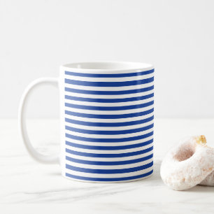 Tasse à café rayée