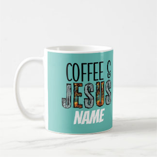 Tasse à café religieuse et Jésus