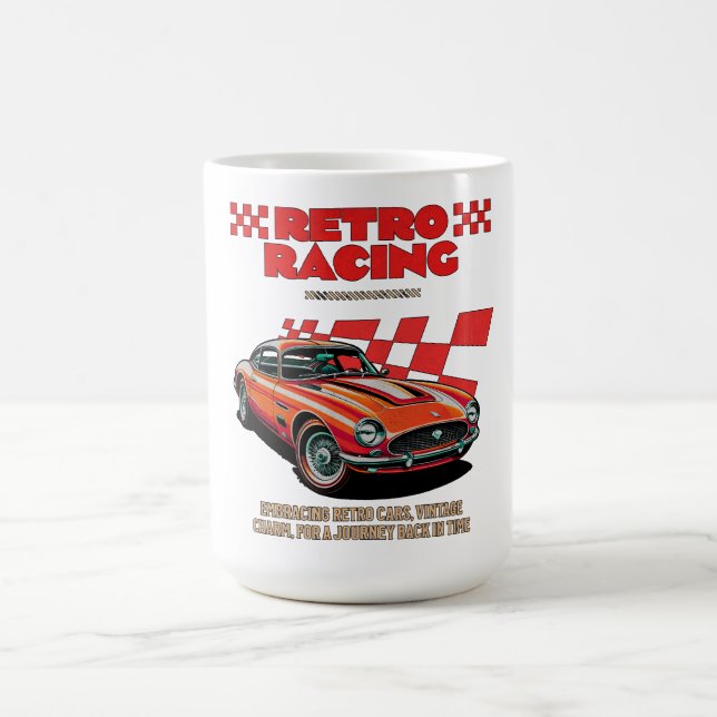 TASSE À CAFE RETRO RACING (Centre)