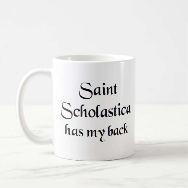 tasse à café saint scolastica (Gauche)