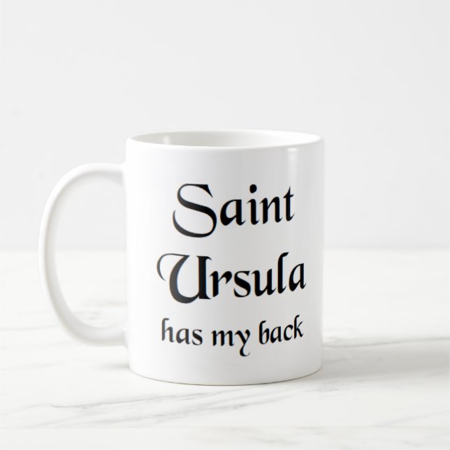 tasse à café saint ursula (Gauche)