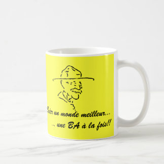 Tasse à café, Scoutisme u. Gießmaschine