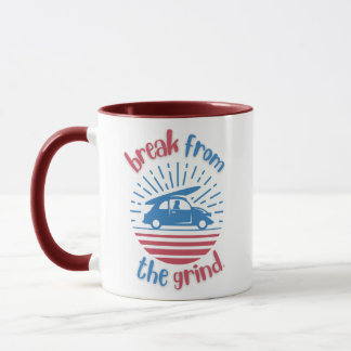 Tasse à café Surf Car