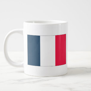 Tasse à café/thé avec drapeau français et hymne na