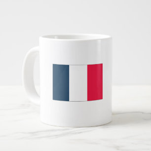 Tasse à café/thé avec drapeau français et hymne na
