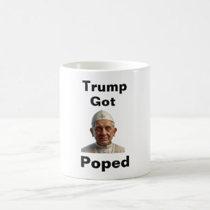 Tasse à café Trump s'est fait traiter par le pape