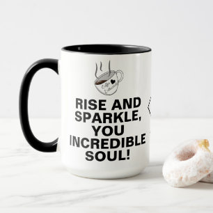 Tasse à café unique avec citations motivantes orig