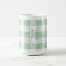 Tasse à café vert sauge