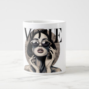 Tasse à café Vogue Fashion Girl M d'esthétique d