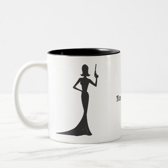 Tasse à deux tons de Femme Fatale (Gauche)