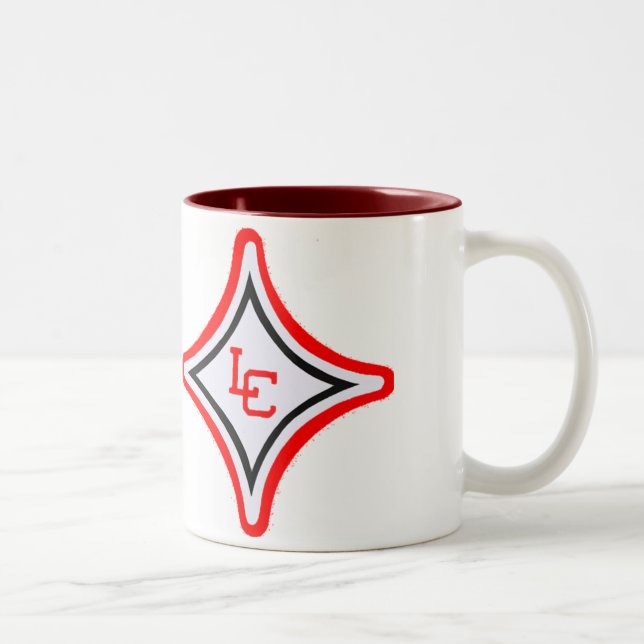 Tasse à deux tons d'étoile de LC (Droit)