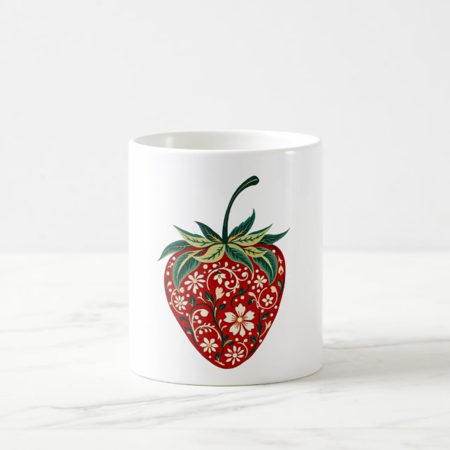 Tasse à la fraise (Centre)