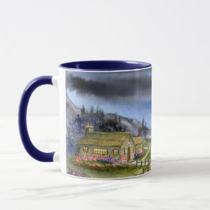 Tasse À la lumière de la lune argentée